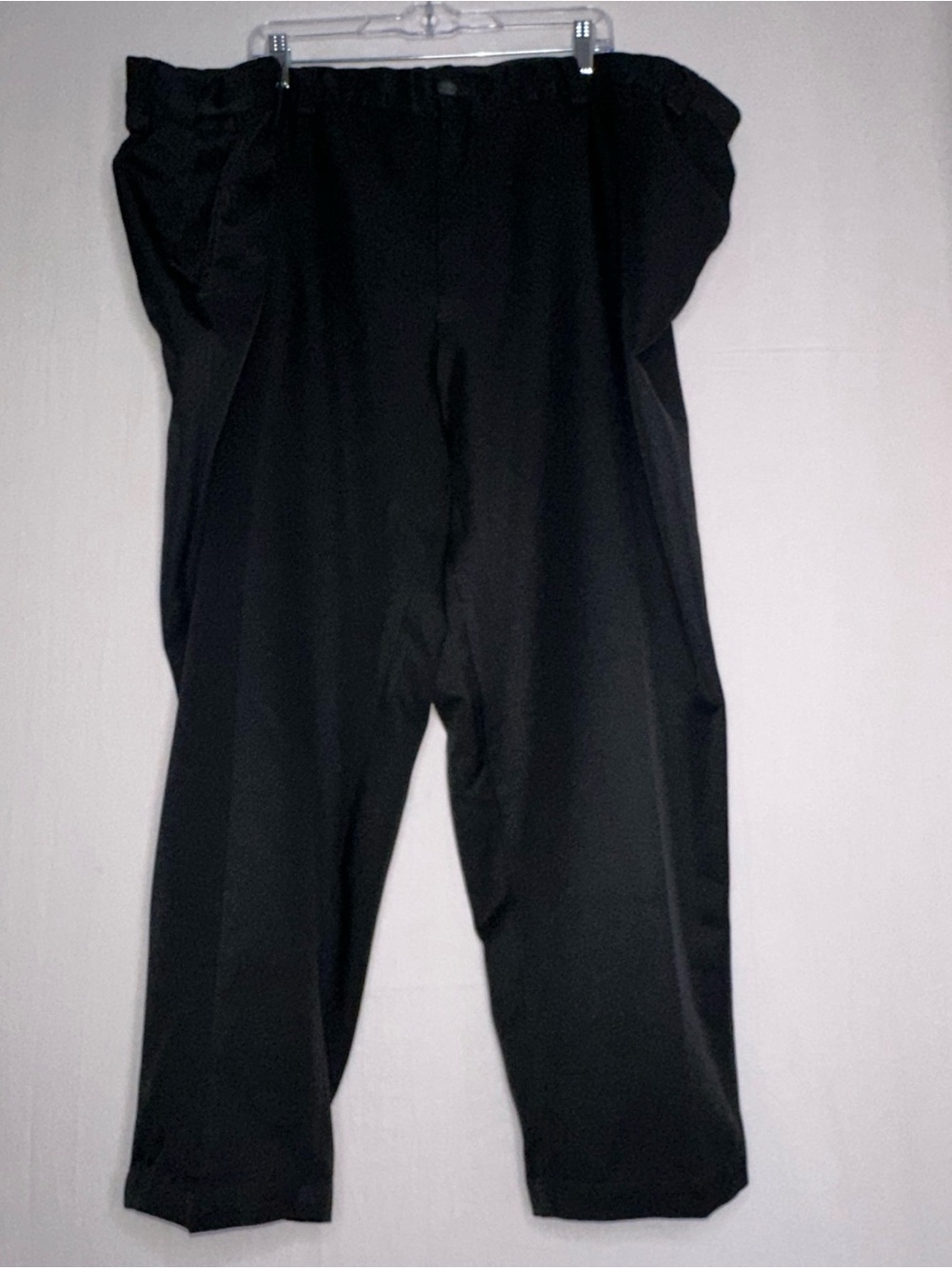 Black Men's Dress Pants - Classic Tailored Trousers